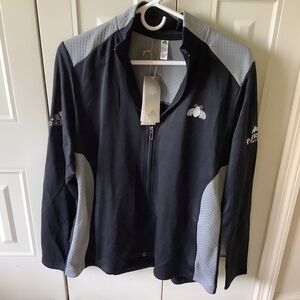 Adidas/Patron NWT Authentic branded Women’s Full Zip Jacket, Size XL Black/Grey